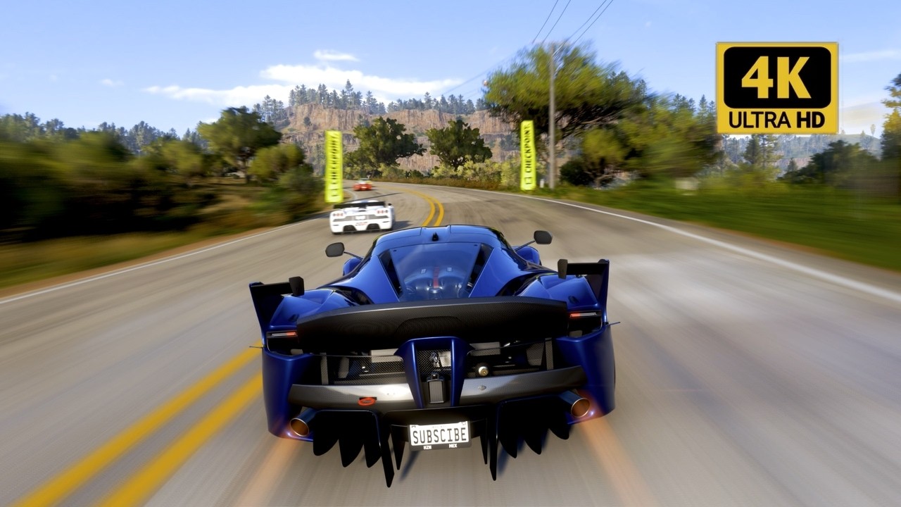 Ferrari FXX K vs  Hypercars - Forza Horizon 5