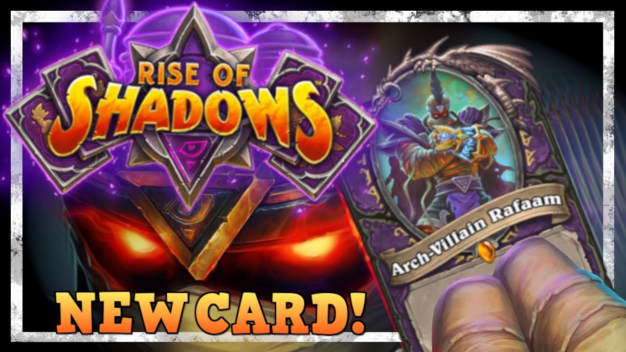NEW WARLOCK LEGENDARY! Pros review Arch-Villain Rafaam | Rise of Shadows | Hearthstone