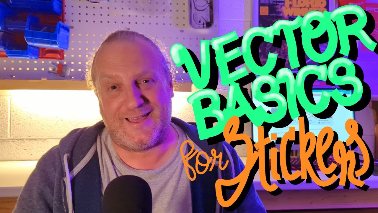 Beginners Guide To Making Vinyl Stickers at Home - Vector Basics