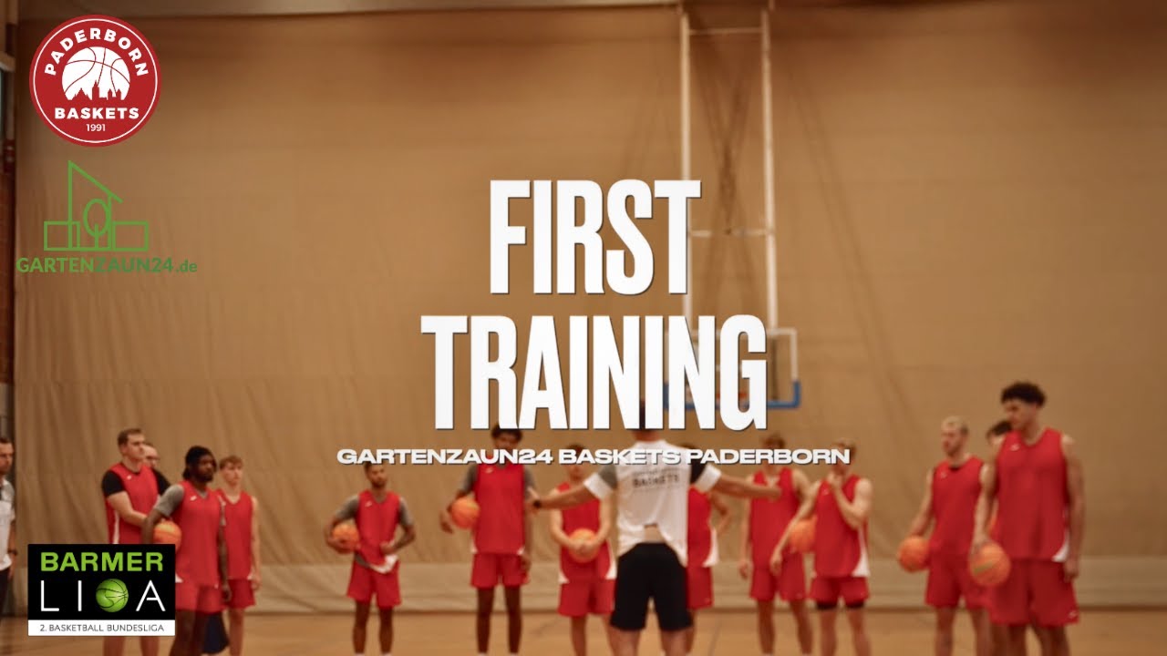 First Training 2023-2024 | Gartenzaun24 Baskets Paderborn