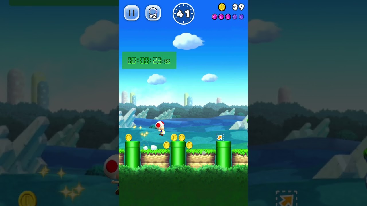 My super Mario run first speedrun 🥰♥️🇩🇴