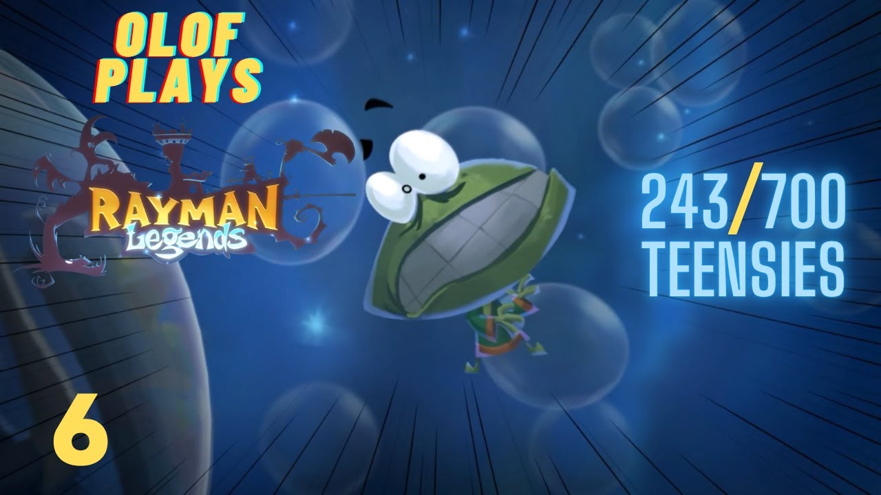 Olof Plays Rayman Legends - EP 6 - Fiesta de los Muertos