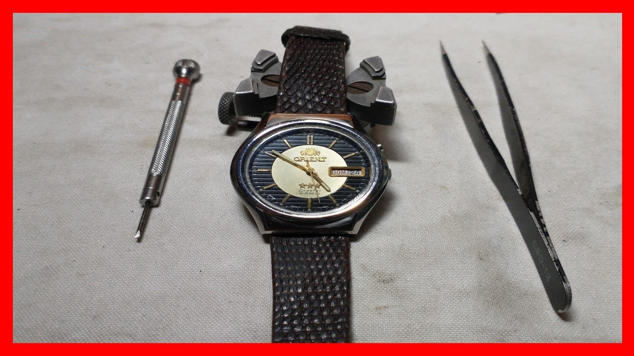 MANTENIMIENTO DE UN RELOJ ⌚ ORIENT AUTOMATICO CAL:46943