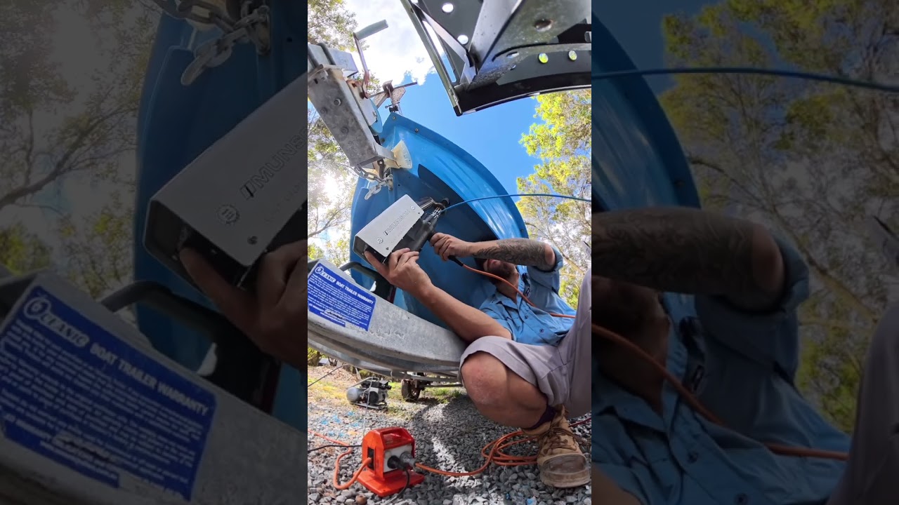 Polycraft Spray Chine #plasticwelding Installation by Sun's Welding