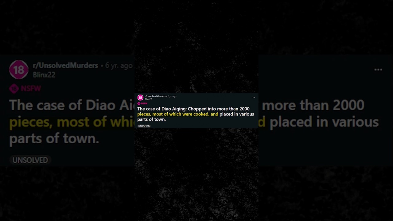 Unsolved Mystery Of Brutal Chinese Killer | 