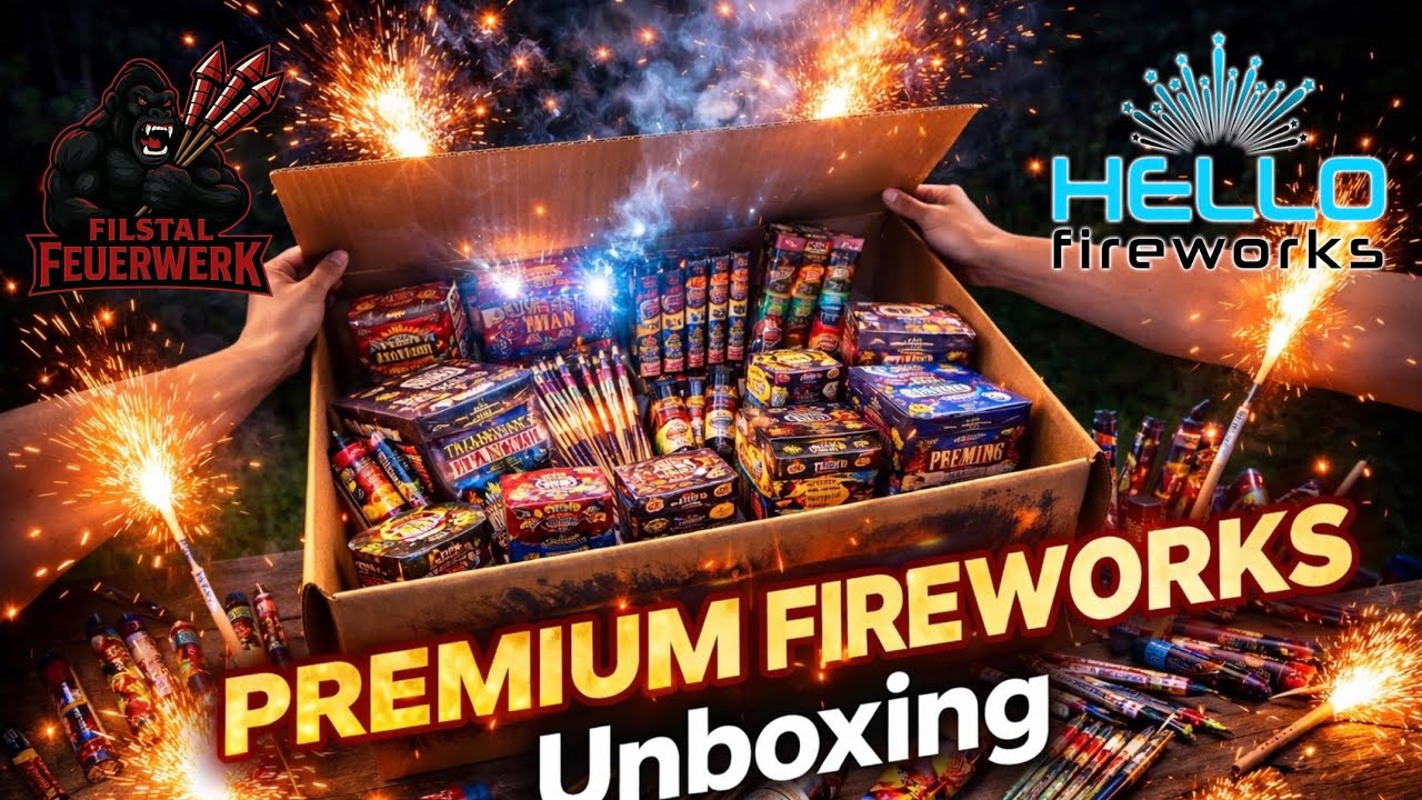 Premium Feuerwerks Unboxing I Hello Fireworks I Filstal Feuerwerk