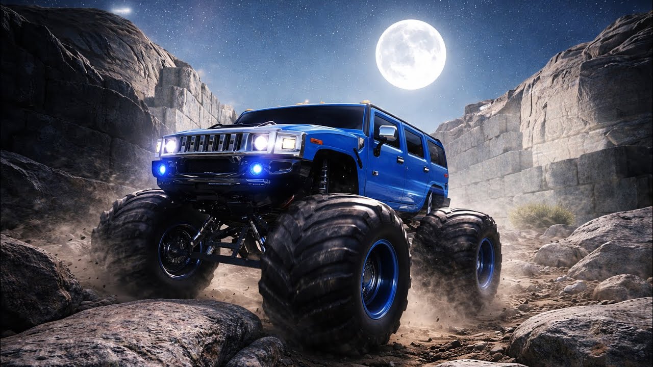 Monster Truck Racing 3D Gameplay 🚚🔥 Insane Mega Ramp Stunts | Android Monster Truck Game