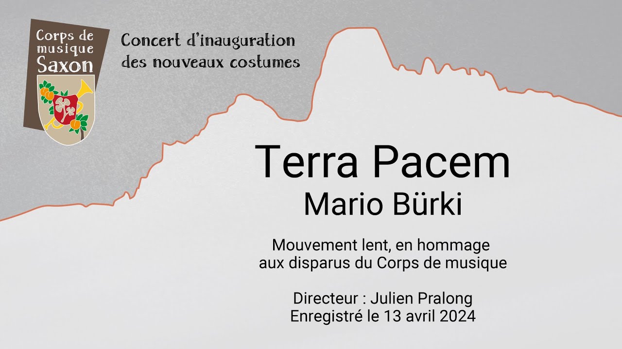 Terra Pacem, Mario B&uuml;rki - Mouvement lent en hommage aux disparus de notre soci&eacute;t&eacute;