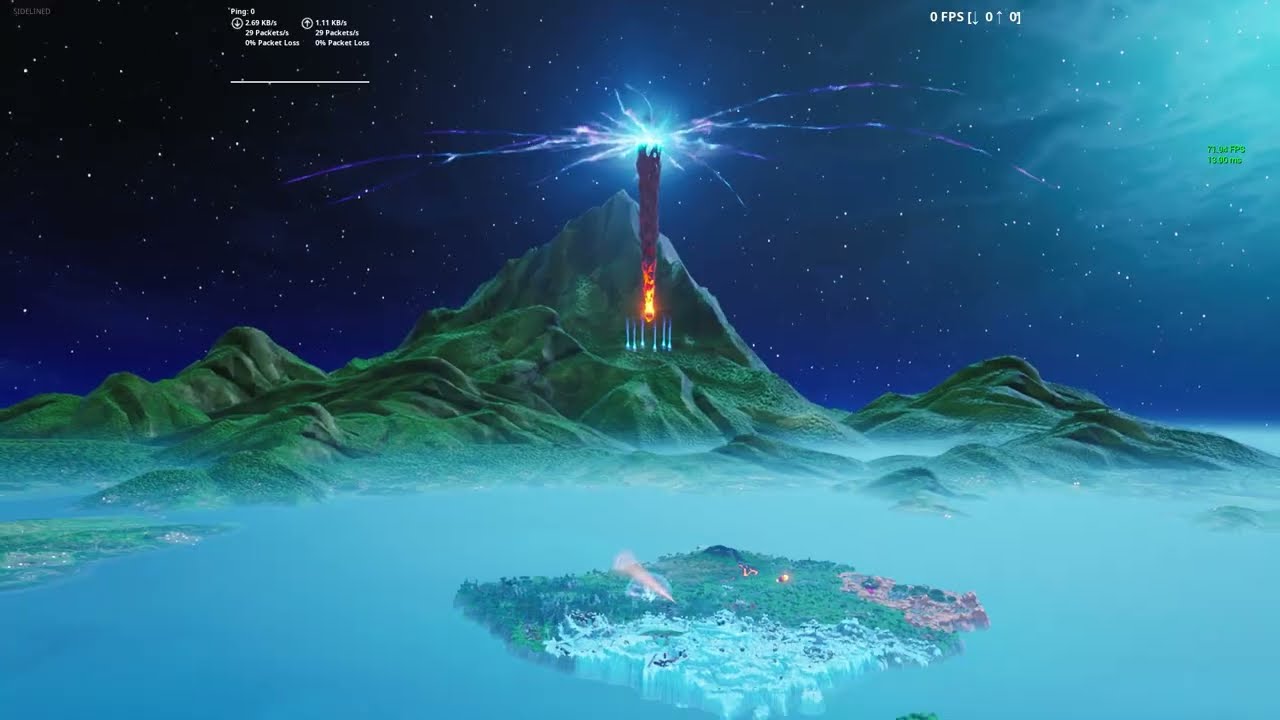 Fortnite The End Event In freecam