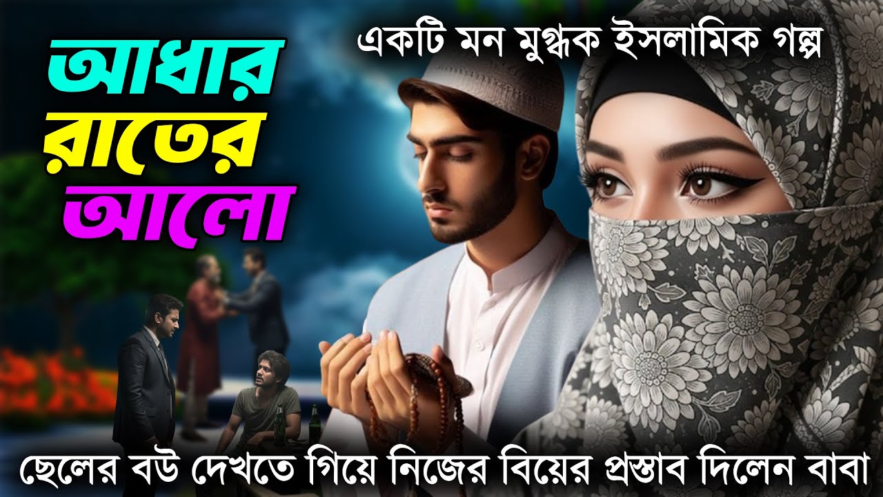 একটি মন মুগ্ধক ইসলামিক গল্প। আধার রাতের আলো। ছেলের বউ দেখতে গিয়ে নিজের বিয়ের প্রস্তাব দিলেন বাবা ।