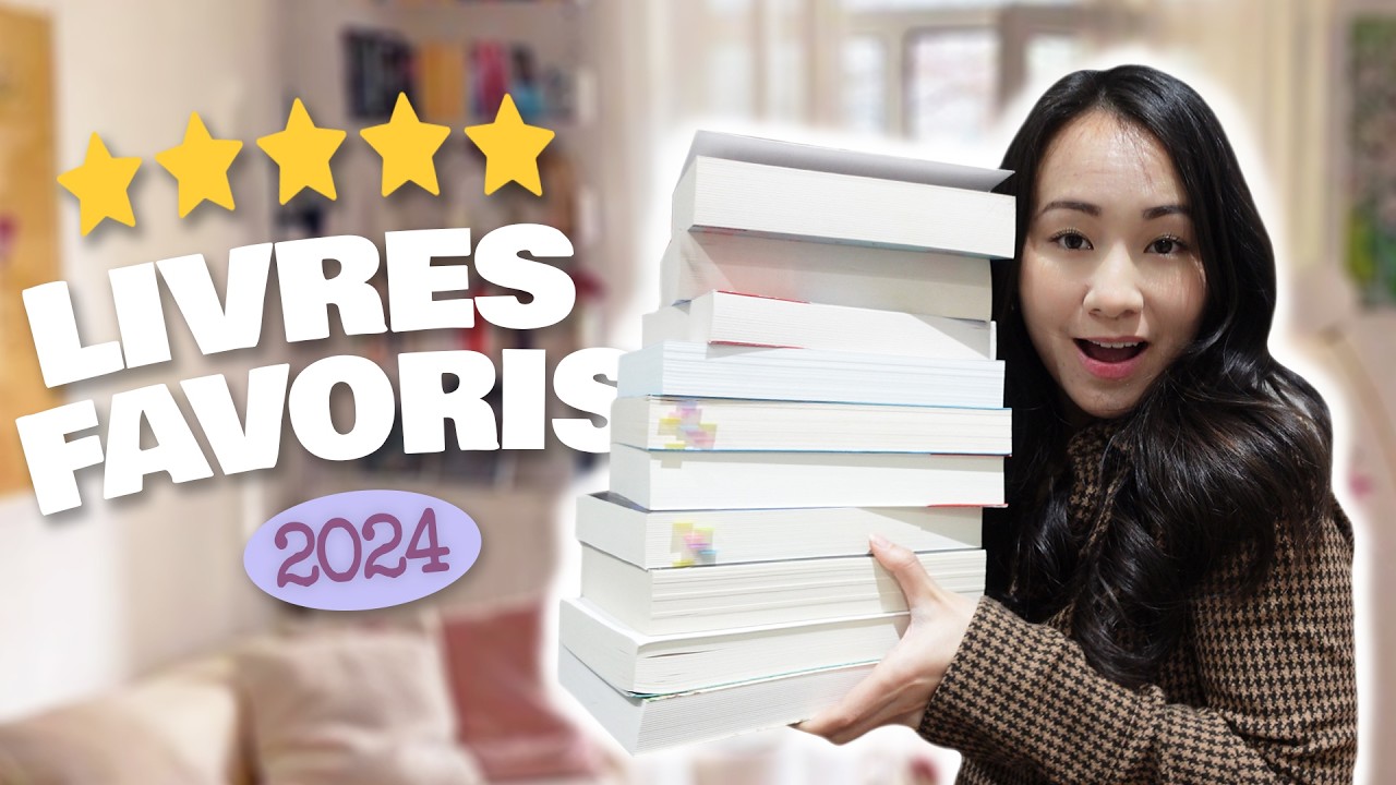 LES LIVRES À LIRE EN 2025 (top 10 de mes lectures 2024) 📚💘