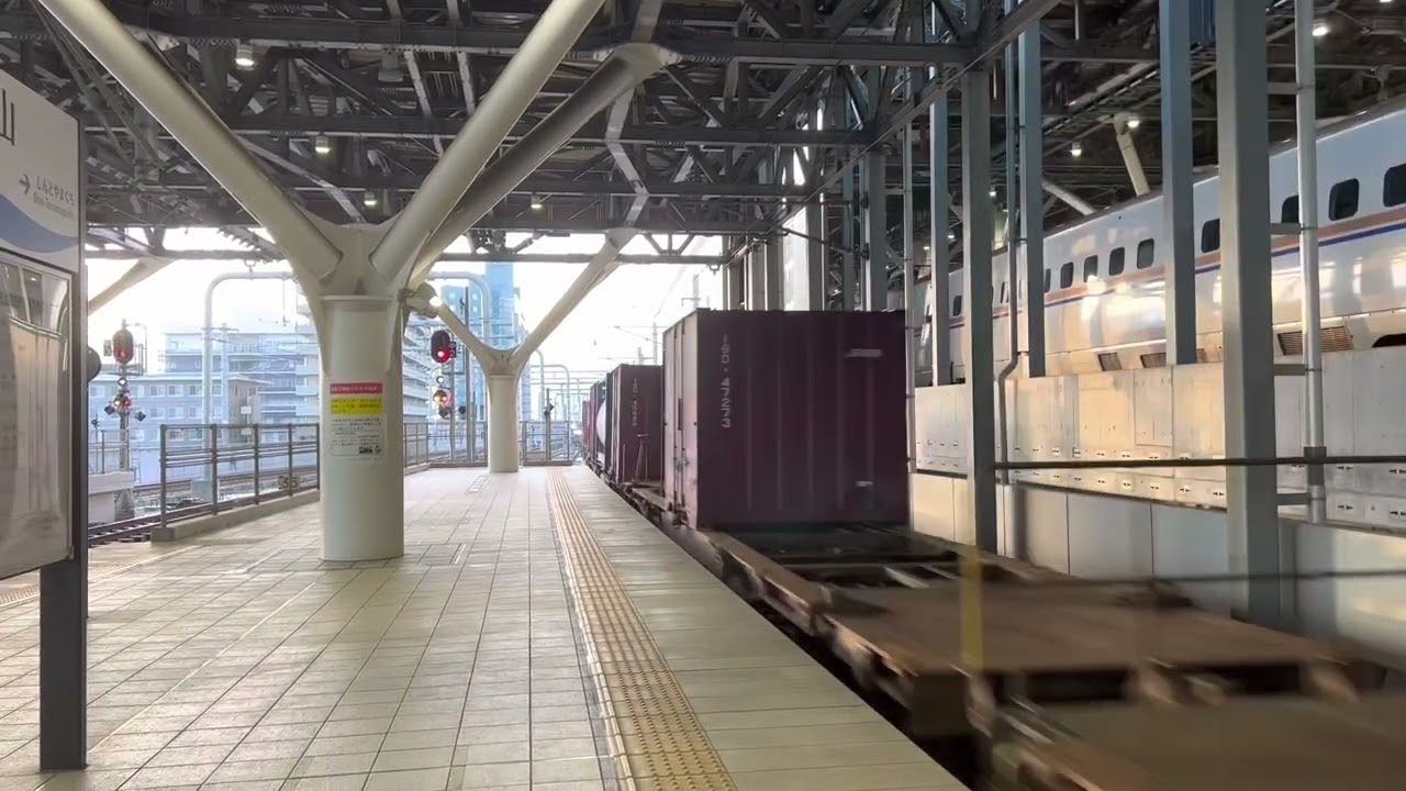 【早朝に響く接近メロディ】あいの風とやま鉄道 JR高山線　富山駅