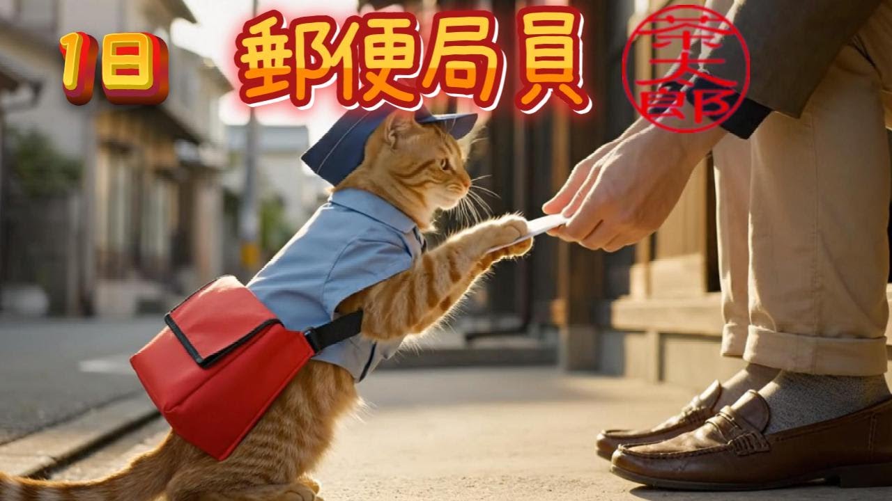 チャタロウ　郵便局員の１日