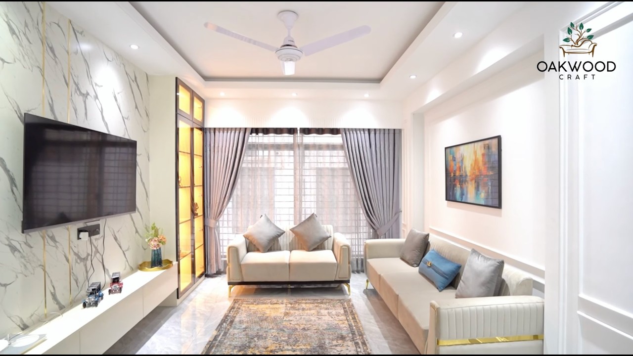 Interior Project of 2,800 Sft | Oakwood Craft in Bashundhara RA