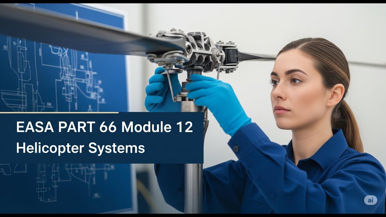 EASA Part 66 Module 12: Helicopter Aerodynamics, Structures & Systems Explained