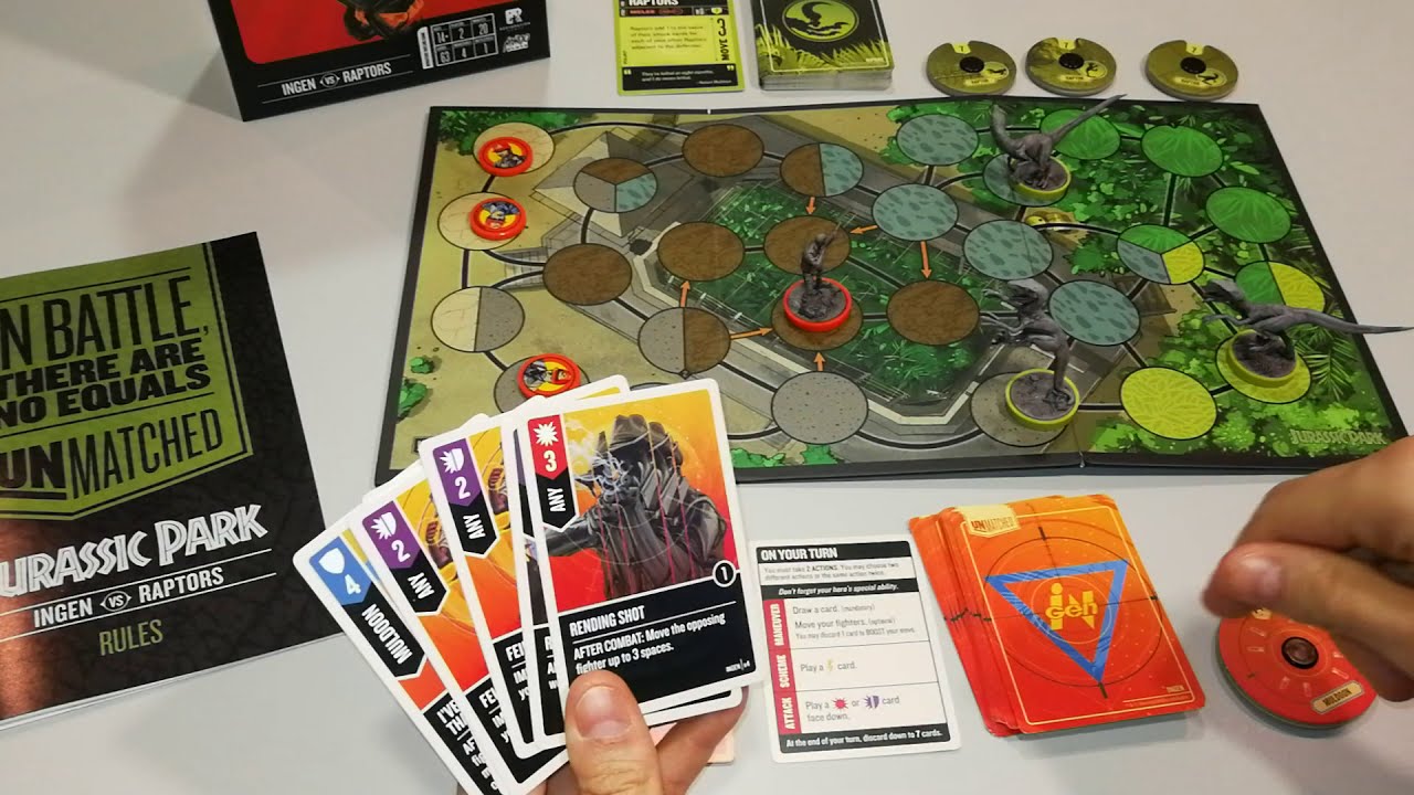 Unmatched Jurassic Park, tutorial.