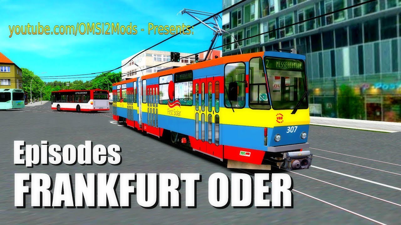 OMSI 2 &ndash; FRANKFURT ODER (Episodes) Tram-Bus map