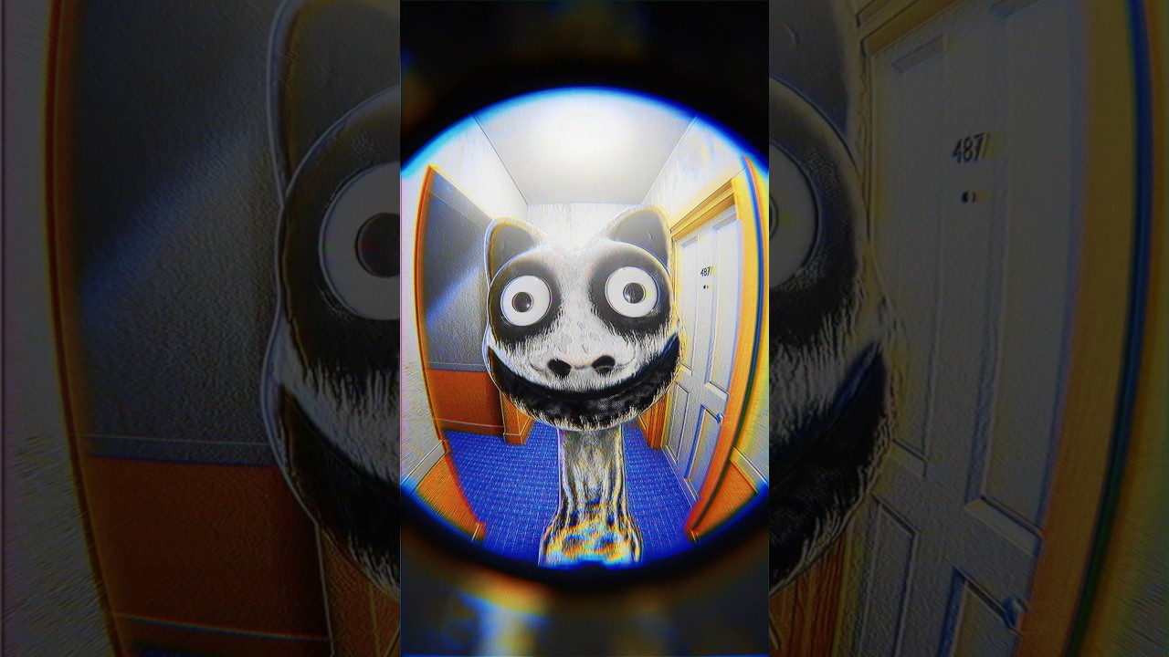 Smile Cat stopped by for a visit #shorts #horror #cursed #creepy #scary #animation