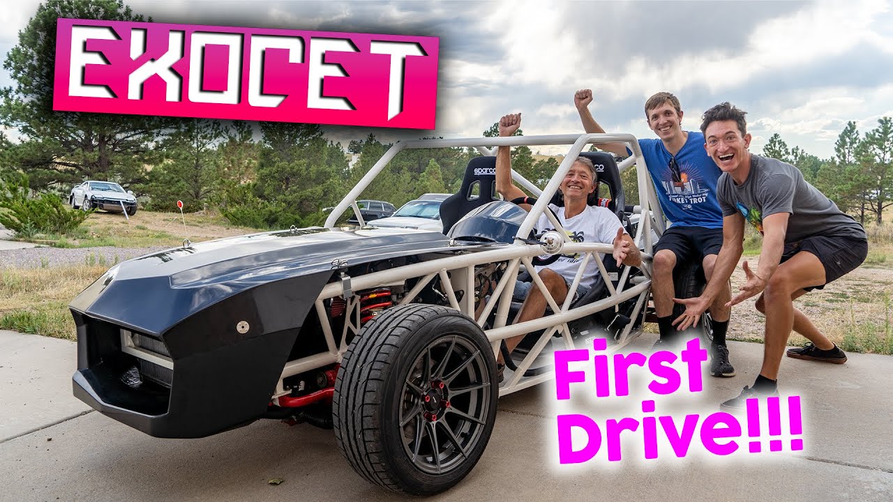 First drive in the Exocet! Finally!