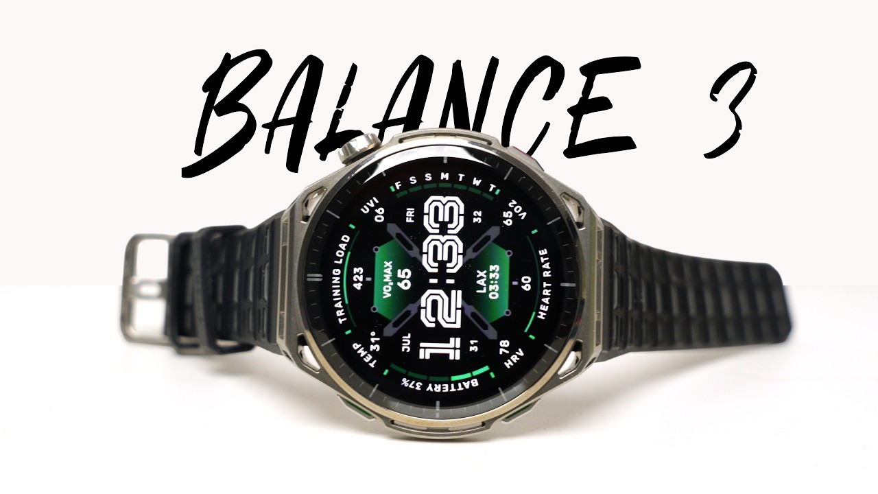 Amazfit BALANCE 3 to NIEMAL IDEAŁ 🤏