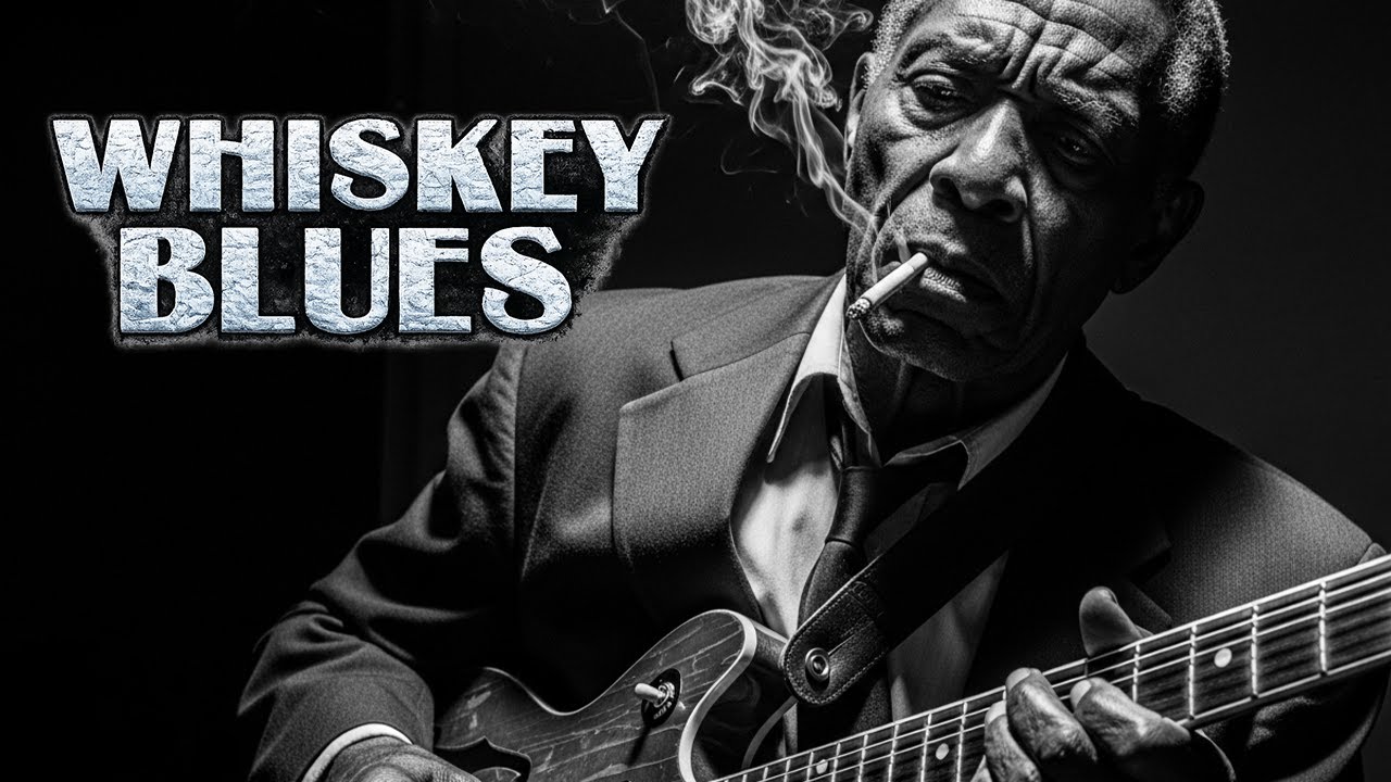 Relaxing Whiskey Blues Music | Slow Whiskey Blues Songs for Midnight Mood