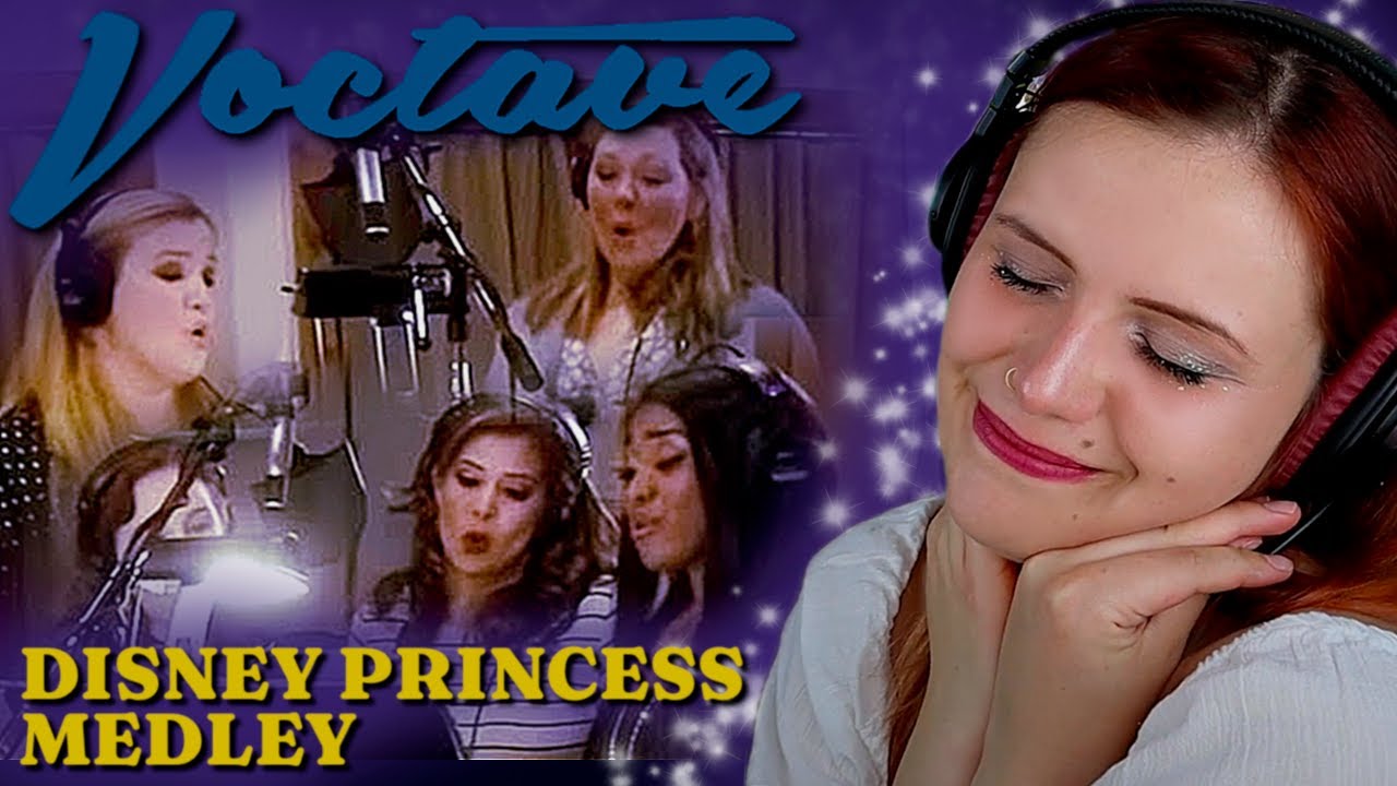 Реакция преподавателя вокала на VOCTAVE — попурри из песен Disney Princess