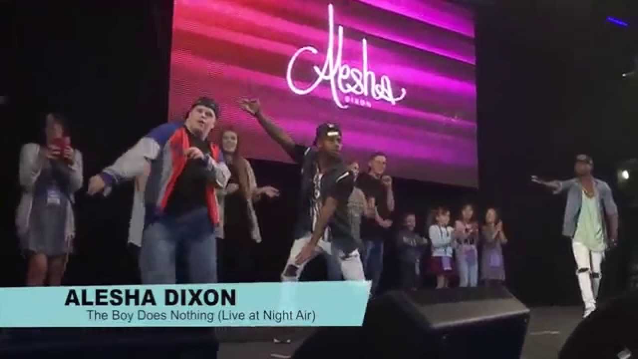 Alesha Dixon performs The Boy Does Nothing at Wave 105's Night Air 2015