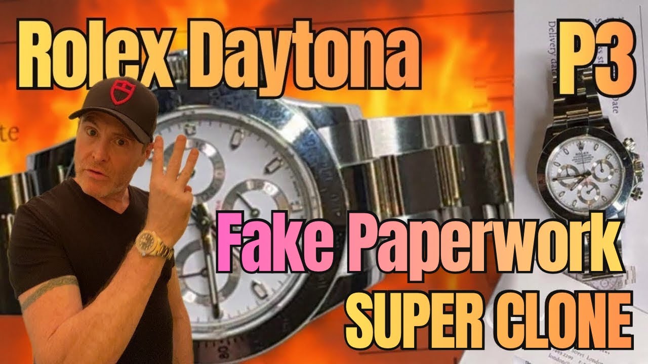 Документы на мои новые часы Rolex Daytona: настоящие ли они? Часть 3