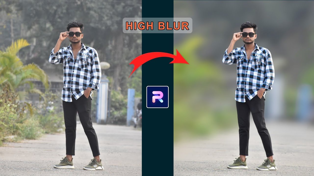 background blur photo editing | Just one click 😍 | Background blur kaise kare