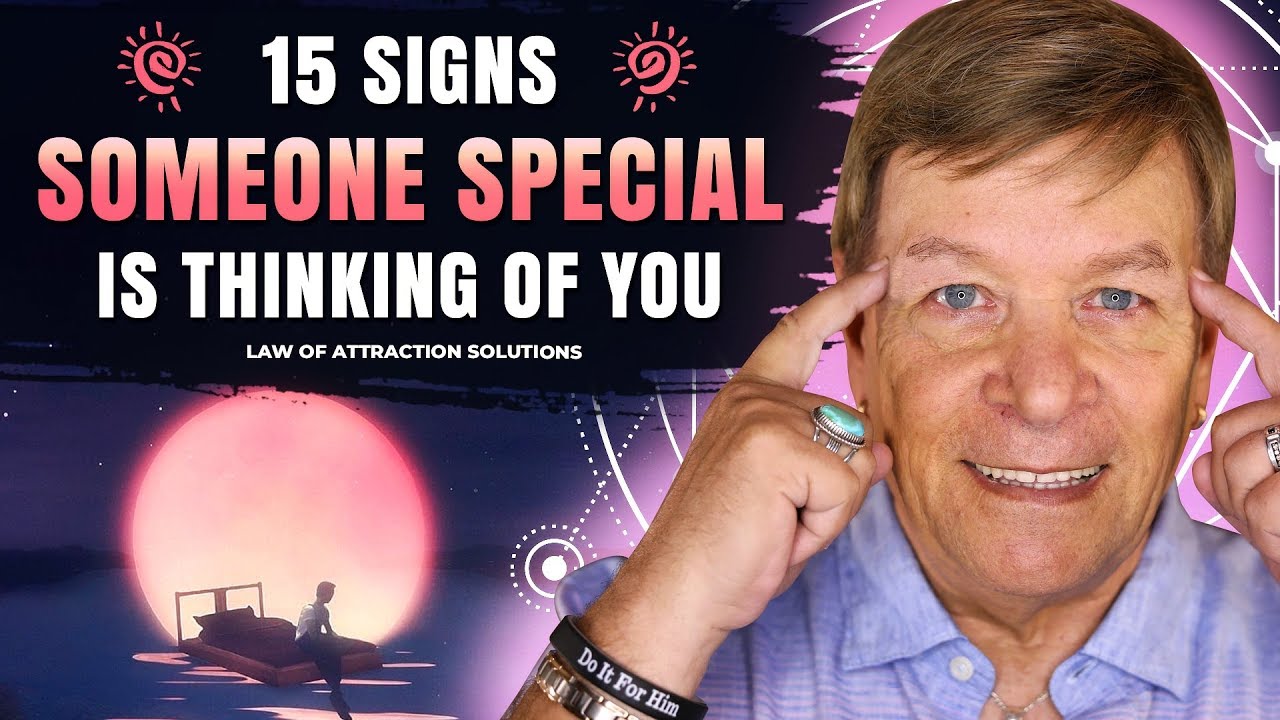 ✅ 15 Signs Someone Is Thinking About You - Law of Attraction - Robert Zink