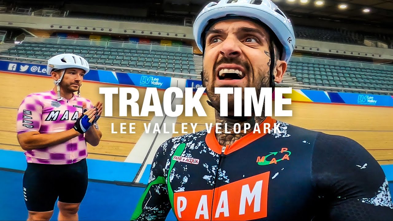RIPPING AROUND THE VELODROME!