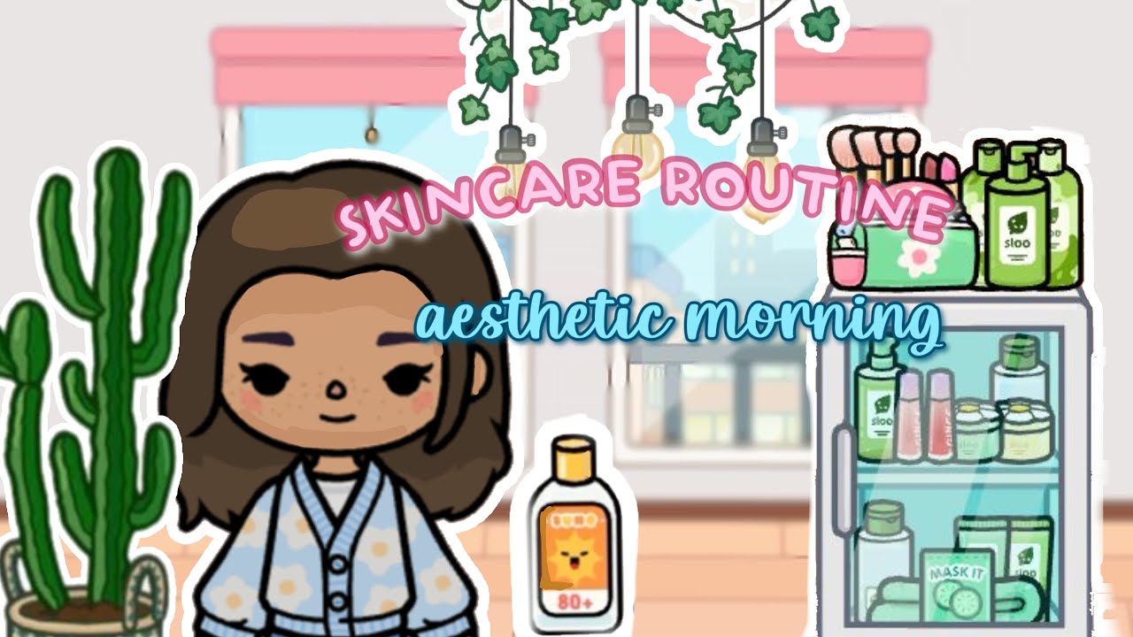 Aesthetic Skincare Routine🎧🎶╰⁠(⁠⸝⁠⸝⁠⸝⁠´⁠꒳⁠`⁠⸝⁠⸝⁠⸝⁠)⁠╯!! Ft:- Salish matter 