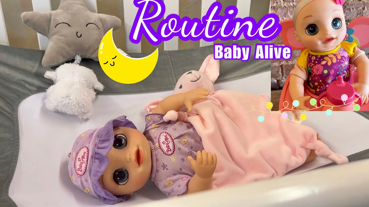 Baby alive video | baby alive real as can be morning routine with baby Harlow