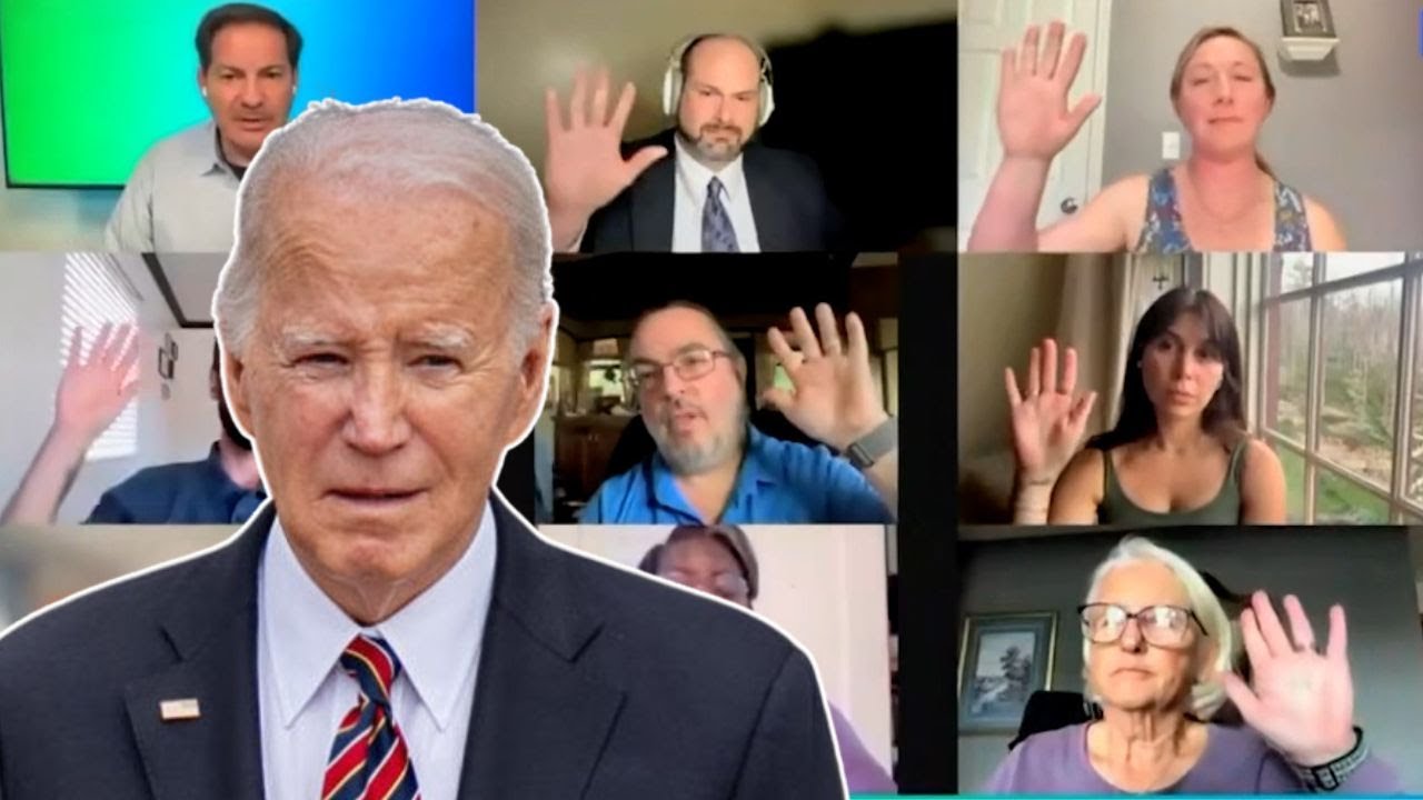 People Telling the News That Joe Biden Sucks
