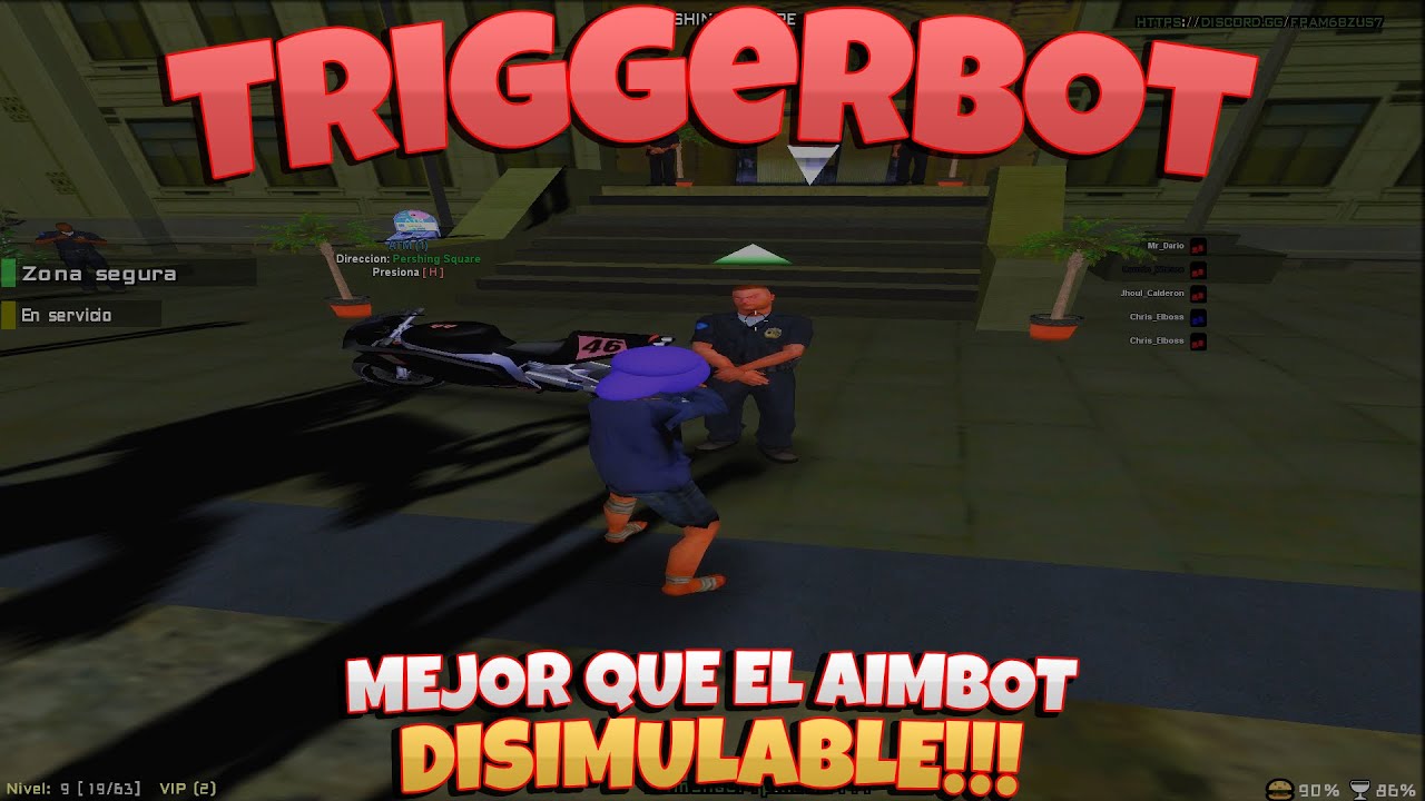 CLEO DISPARO AUTOMATICO DISIMULABLE E INDETECTABLE (triggerbot) SAMP