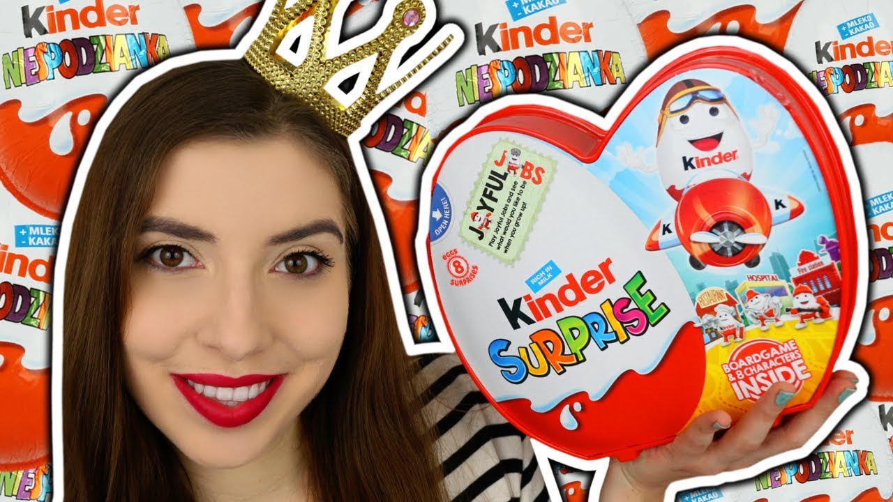 JAJKA NIESPODZIANKI KINDER PO POLSKU ZAWODY