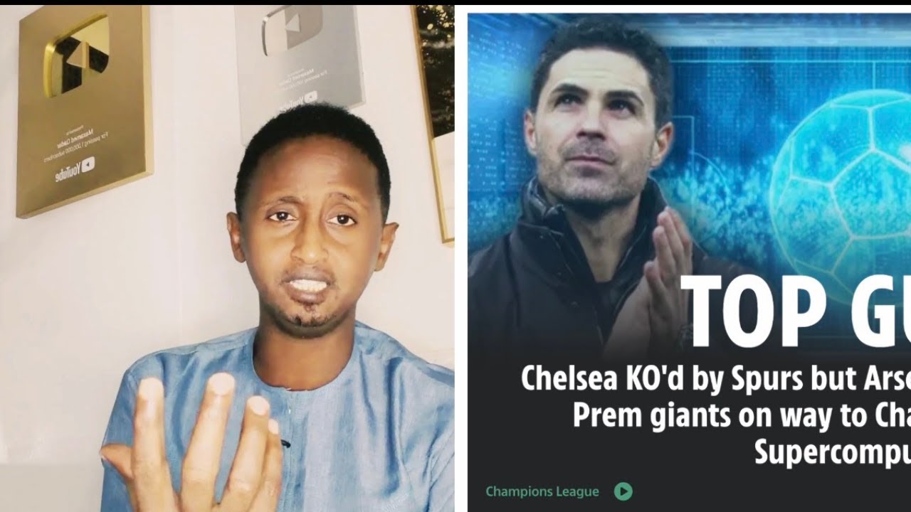 ARSENAL oo garaaceysa Liverpool kadibna qaadeysa Champaha,Douglas Luiz Chelsea,mudaharaadka United+S