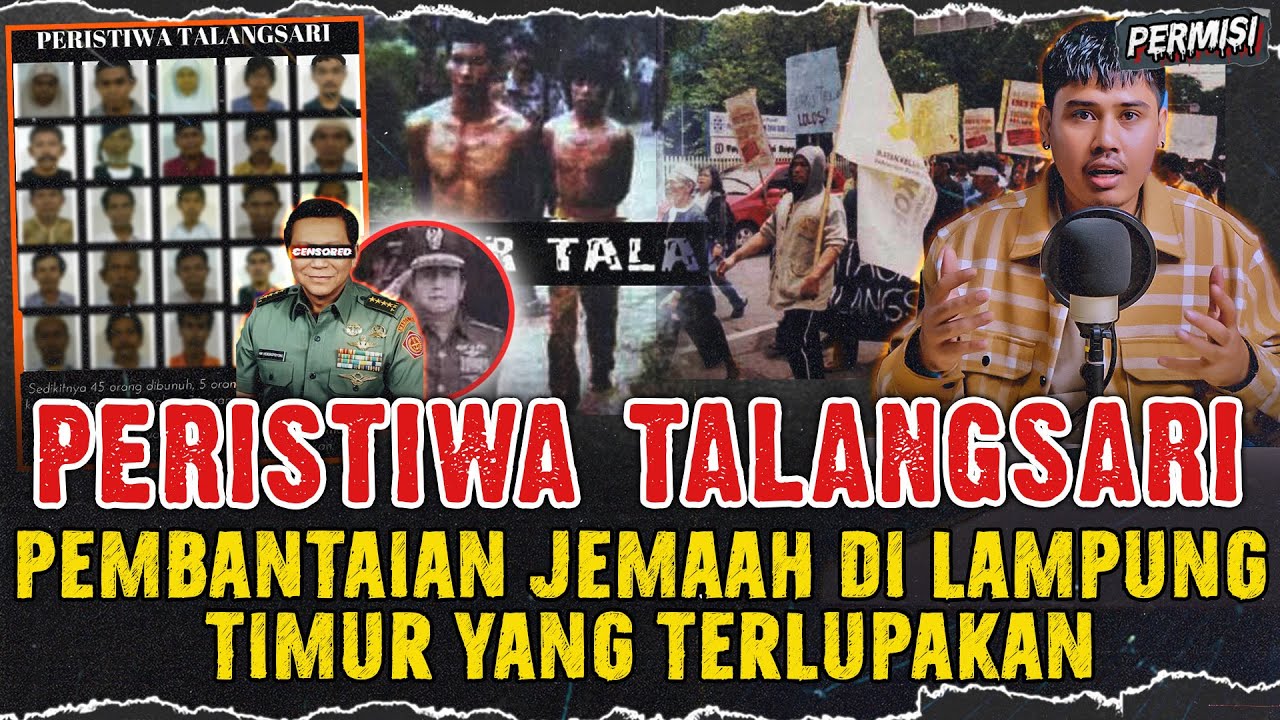 TR4GEDI TALANGSARI ! PEMB4NTAIAN JEMAAH PENGAJIAN DI LAMPUNG TIMUR