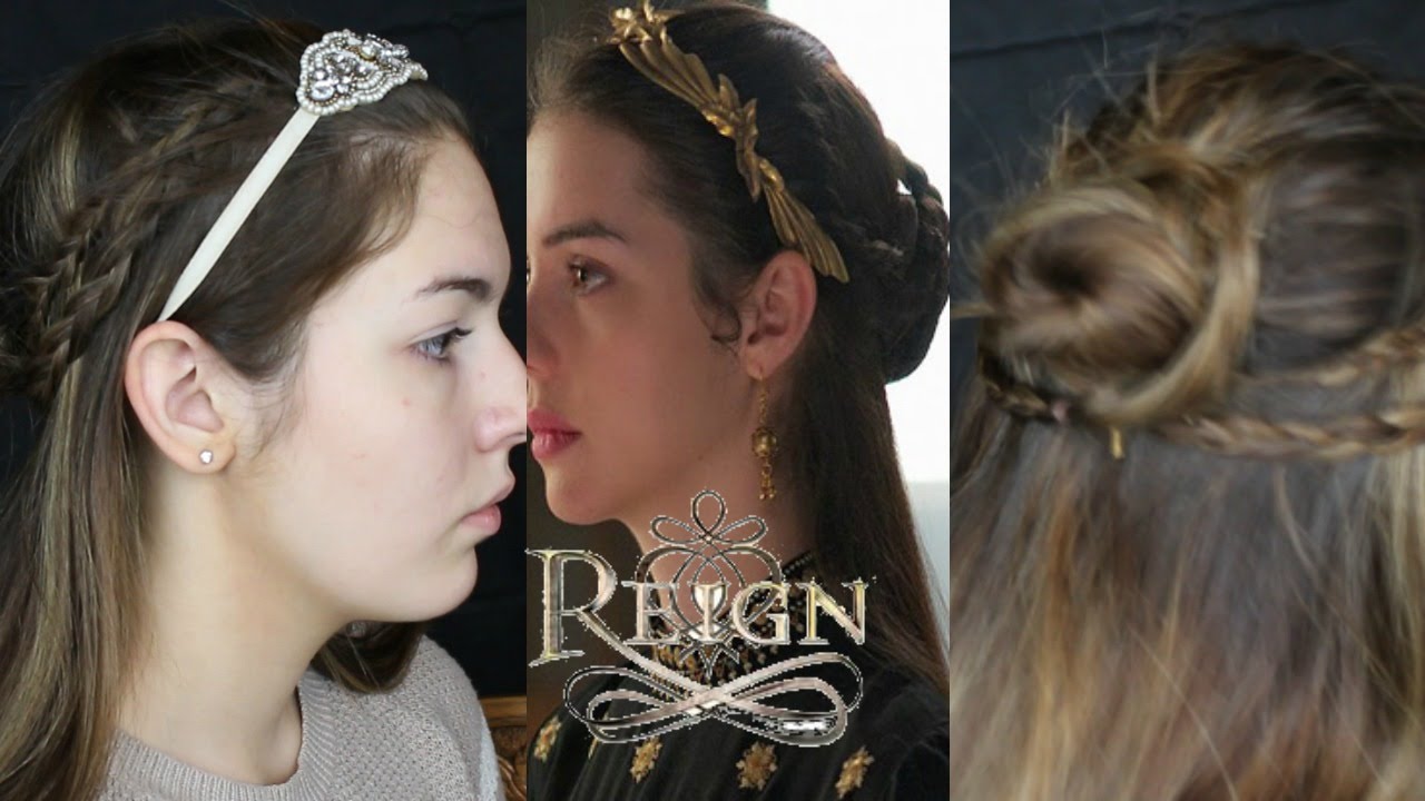 Mary Queen of Scots Inspired Hair Tutorial 