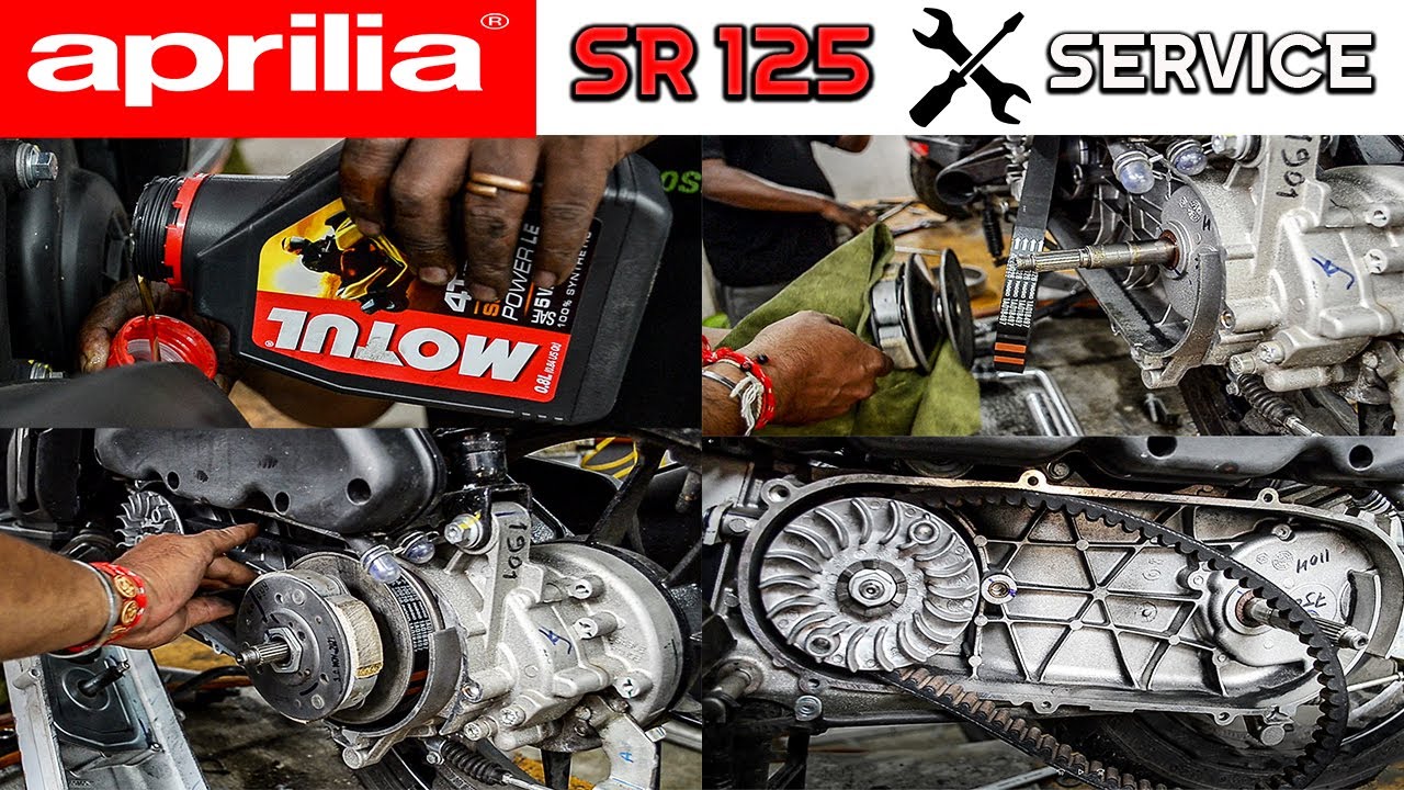 Aprilia SR125 BS6 Detailed Service | Maintenance Cost | 1st Free Service