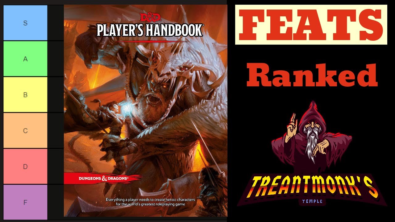 Ranking EVERY Feat in D&D 5e: PHB Part 1