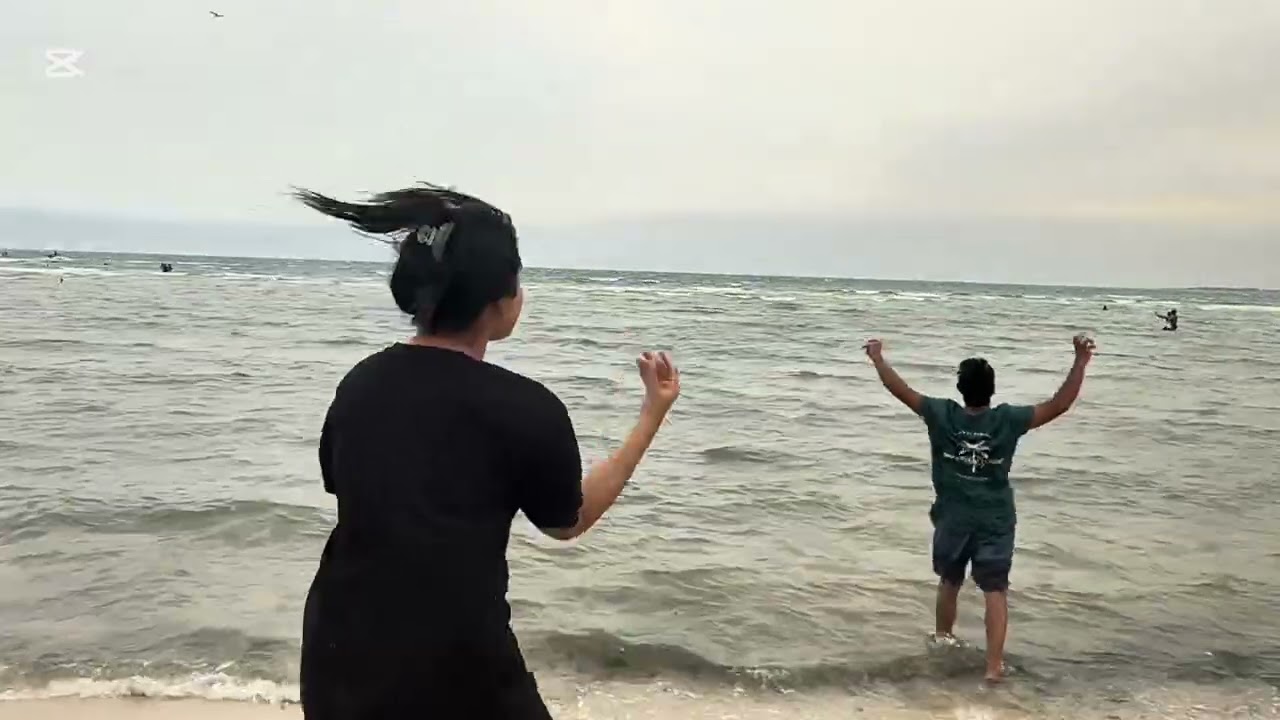 Altona beach + Tent + Swimming + Movie#BeachVlog#TentLife#SwimmingTime#MovieNight#BeachPicnic