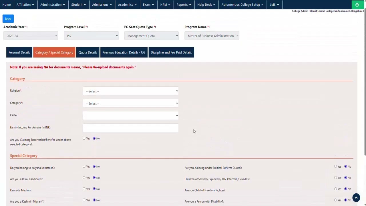 How to Take the PG Management Students Under UUCMS