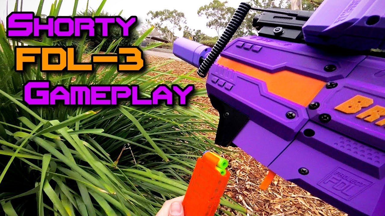 Half-Length Adventure Force FDL-3 Nerf Gameplay