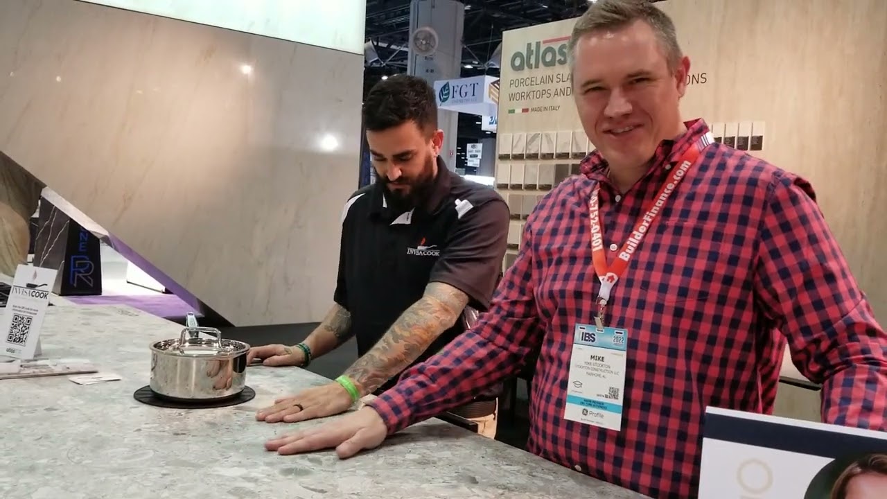 IBS2022 Invisacook Demo! Undercounter stove
