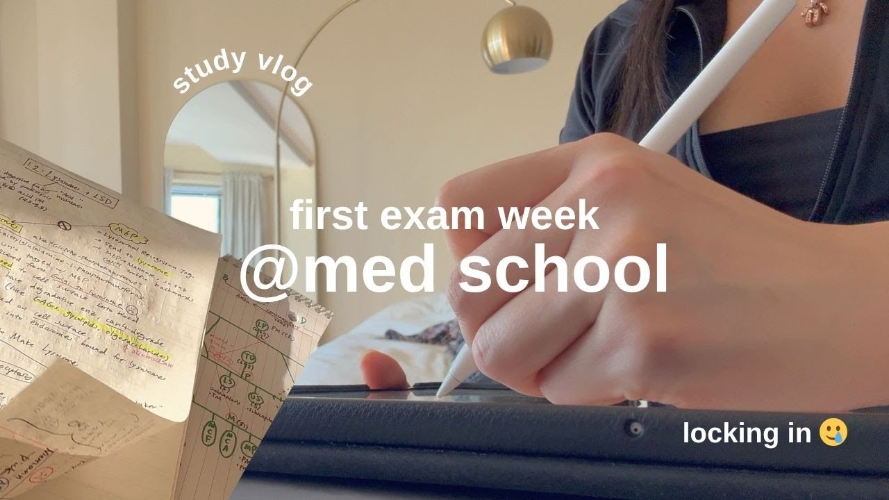 first exam at med school | 첫 의대 시험 브이로그