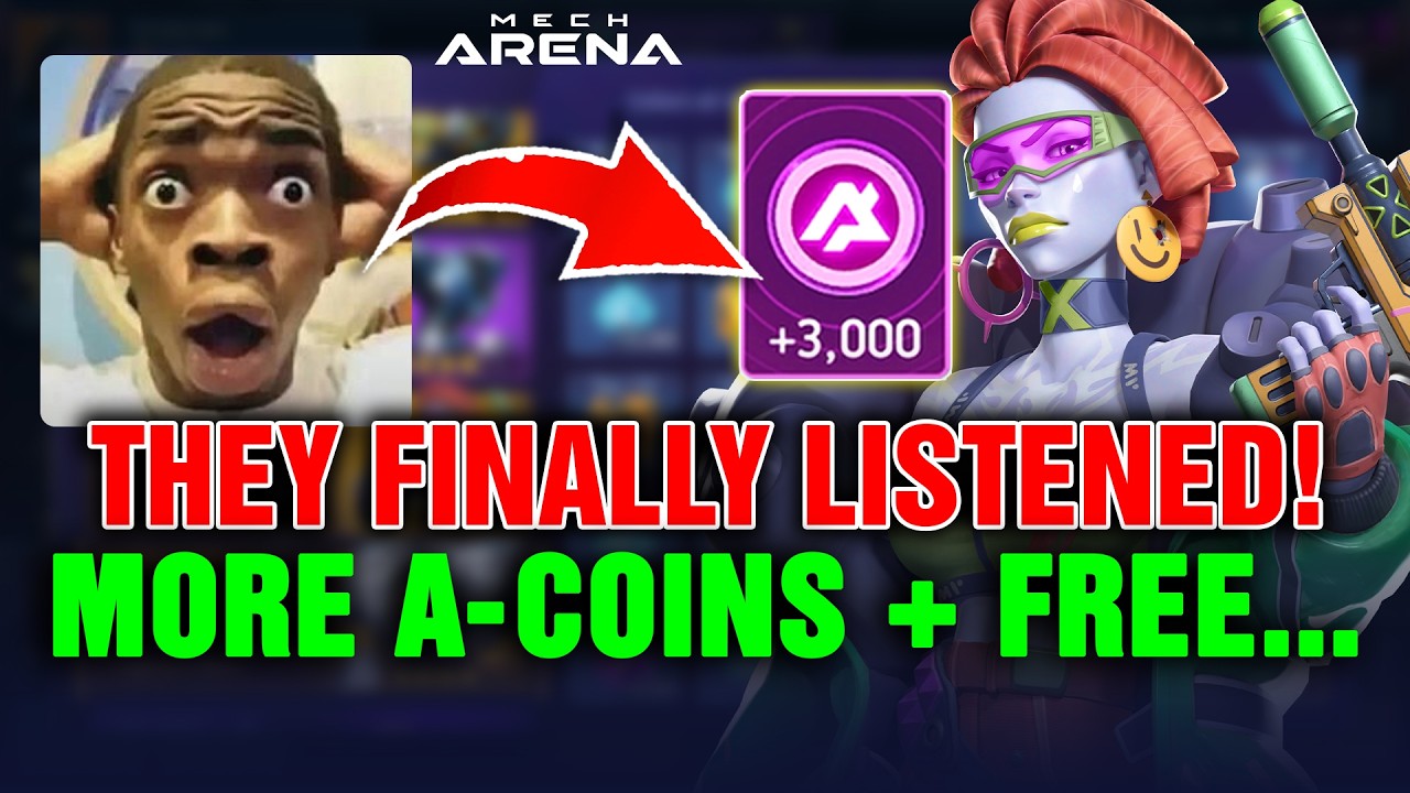 Mech Arena Just Made A Huge Change! More A-Coins, Free Mechs & Better Rewards