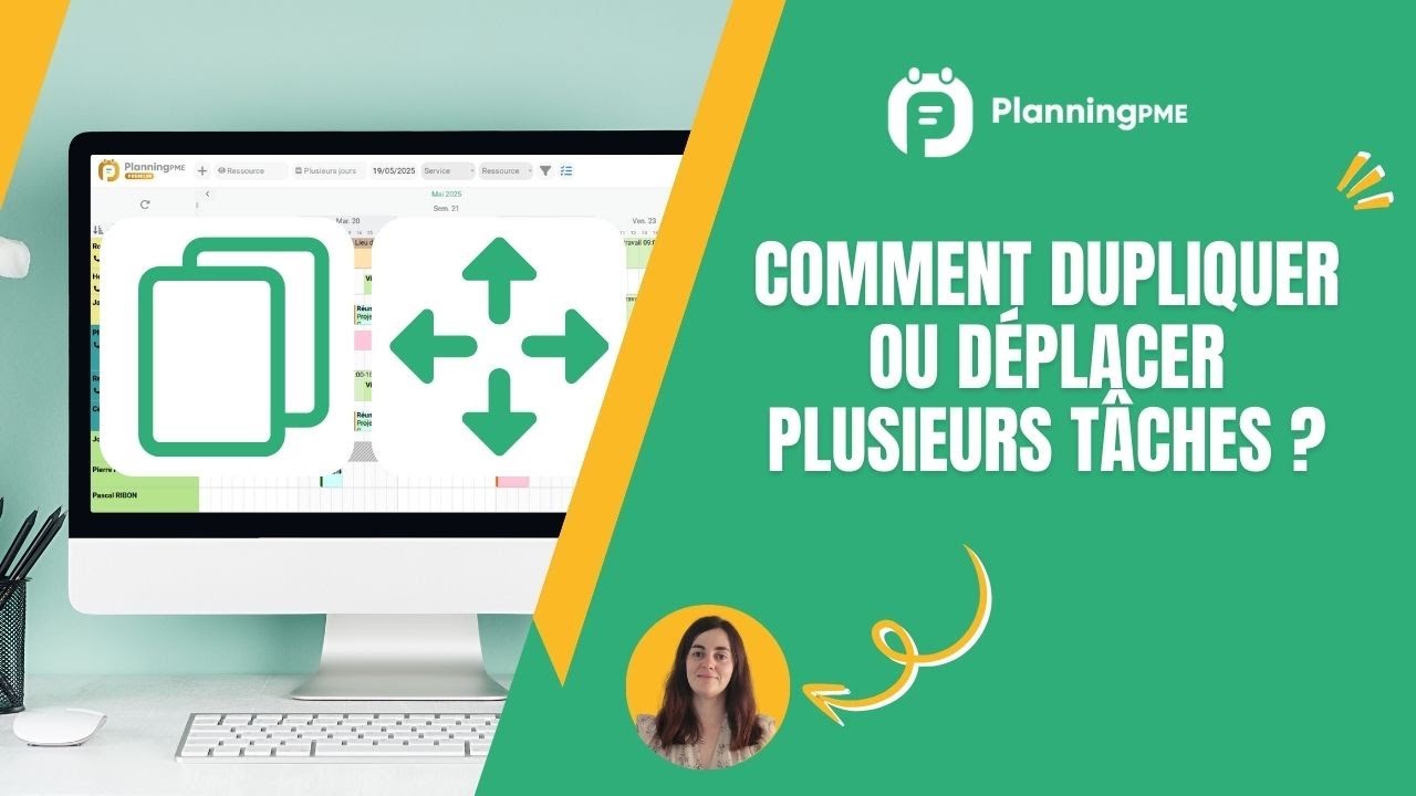 Comment déplacer et dupliquer plusieurs tâches avec PlanningPME?