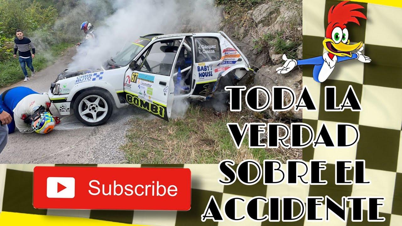 ACCIDENTE !!!! TODA LA VERDAD SOBRE EL ACCIDENTE DEl RALLY MONTAÑA CENTRAL 2021