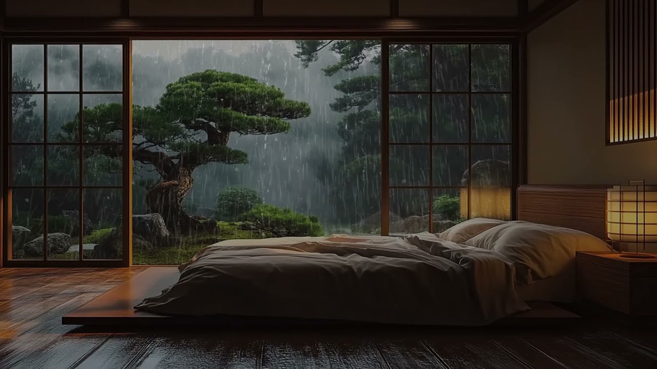 Relaxing Sleep Music & Rain Sounds to Reduce Stress – Relax the Mind, Body, and Help You Meditate